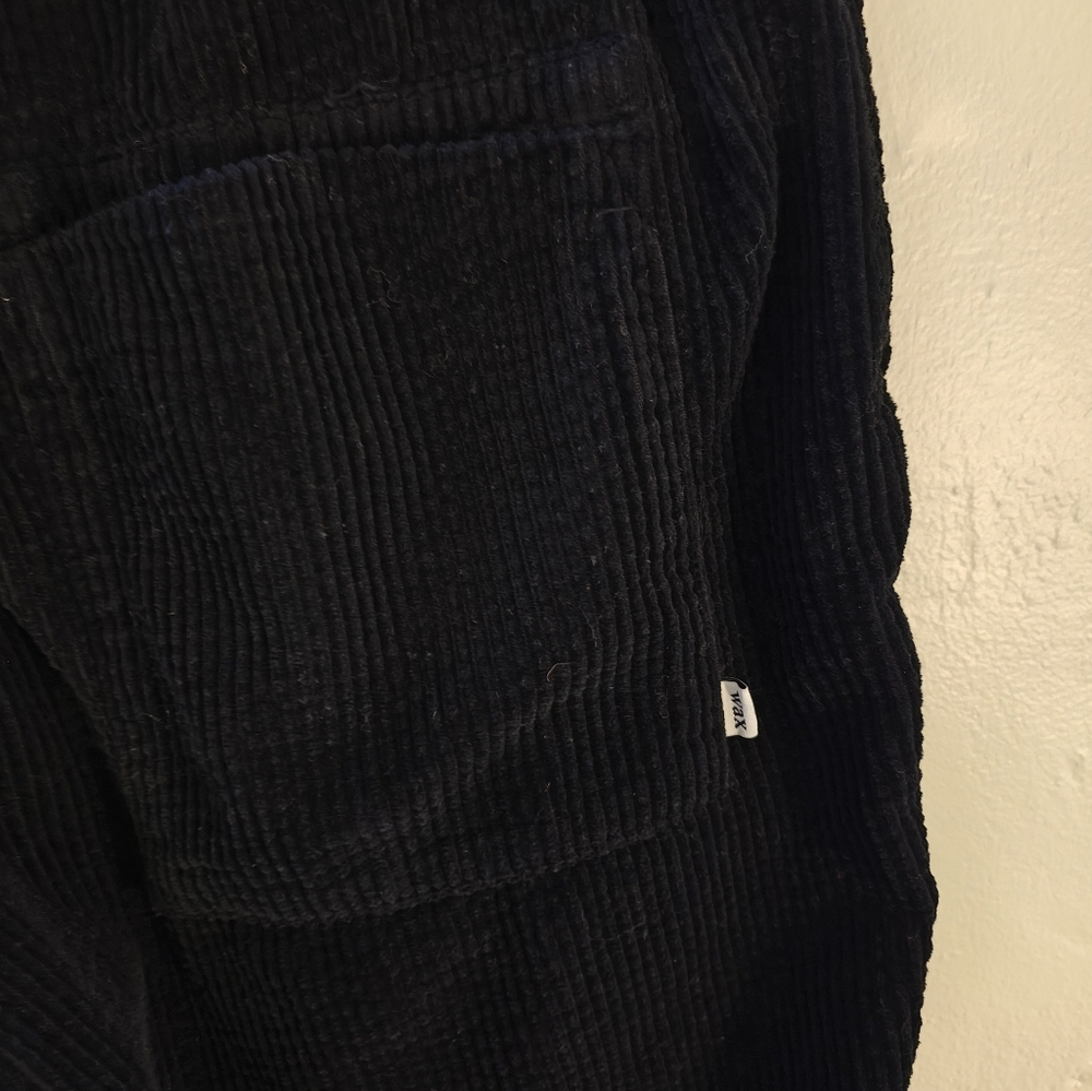 Wax London Kurt Trouser - Navy Corduroy - Picture 5 of 7